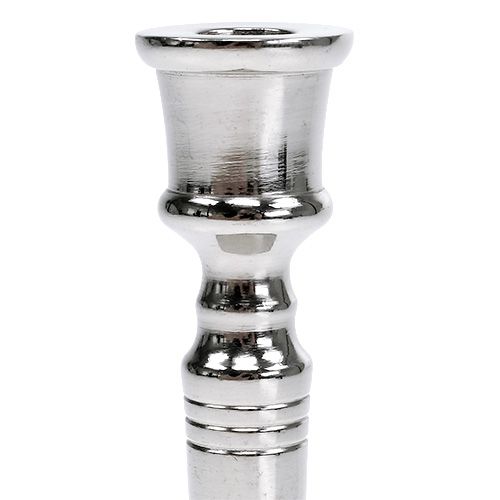 Product Candlestick Silver Ø2cm H12cm 1pc