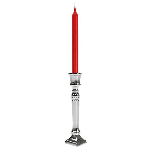 Floristik24 Candlestick Silver Ø2cm H12cm 1pc
