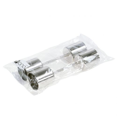 Product Candle holder silver for taper candles Ø3.5cm 4 pcs