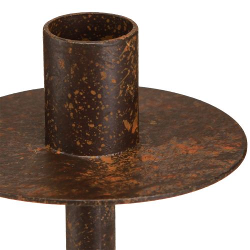Product Candle holder for bottles rust look Ø8.5cm H12cm 2pcs