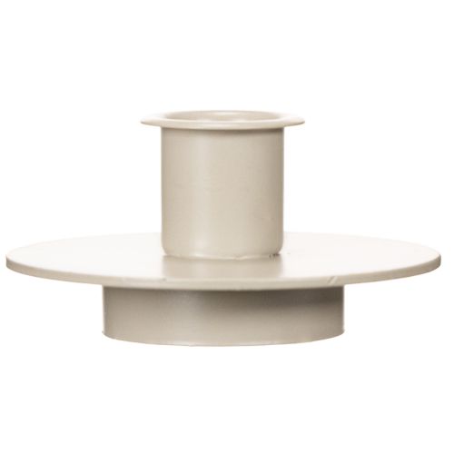 Metal Candle Holder in Matte Beige for Taper Candles 8cm Set of 3

```html
<h2>Metal Candle Holder Set in Matte Beige</h2>

<p>
This set of three candle holders is made from sturdy metal with a smooth matte beige finish, designed specifically for taper ca | Floristik24.co.uk