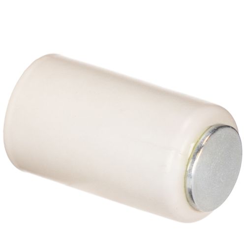 Cream White Magnetic Taper Candle Holders Set of 4, 25mm Diameter | Floristik24.co.uk