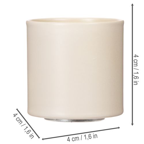 Magnetic Candle Holders for Thick Taper Candles 4cm - Set of 4 | Floristik24.co.uk