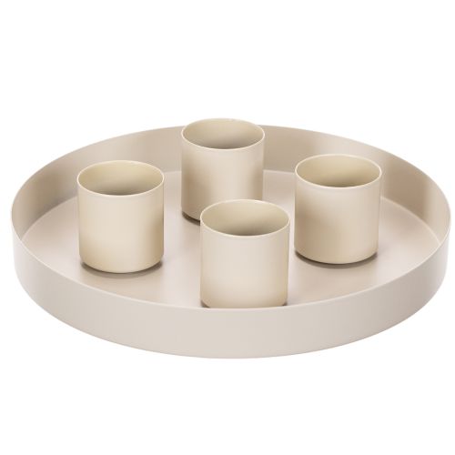 Magnetic Candle Holders for Thick Taper Candles 4cm - Set of 4 | Floristik24.co.uk