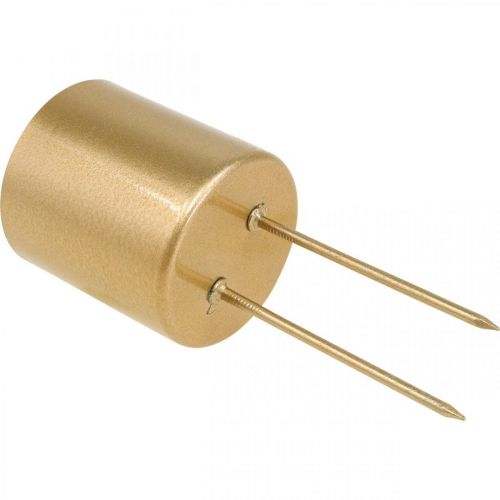 Product Candle holder for sticking gold tealight holder metal Ø5cm 4 pcs