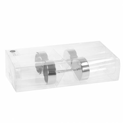 Product Candle holder for sticking metal/glass Ø5cm H14cm 4 pcs