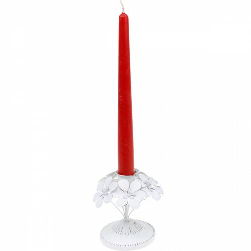 Floristik24 Spring decorations, metal candlesticks with flowers, wedding decorations, candle holders, table decorations