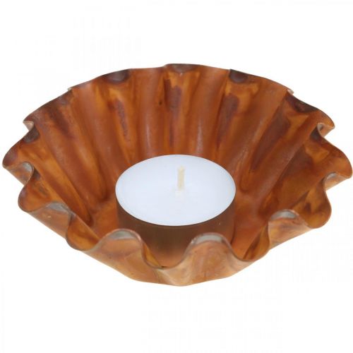 Product Cake pan, candle holder, metal plate, stainless steel grid Ø11.5cm H4cm 4pcs