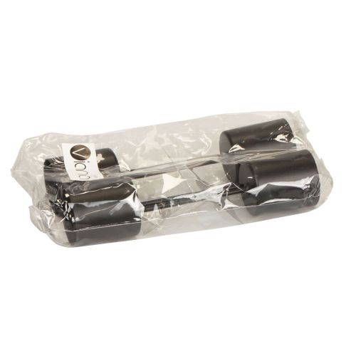 Product Candle holder for sticking Candle holder Black Ø3.5cm 4 pcs