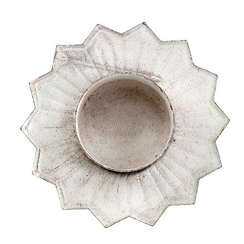 Product Candle holder for tealight Tealight holder Cream Ø9cm 4pcs