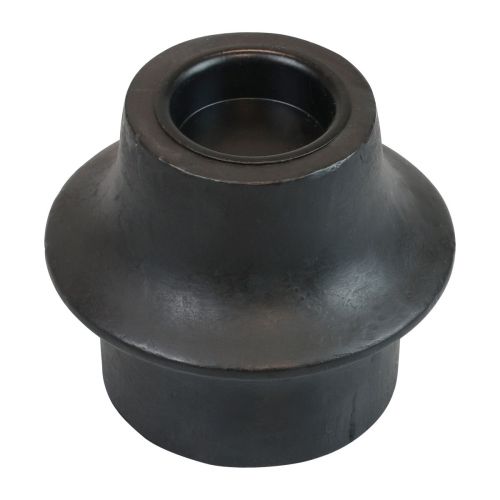Product Tealight holder black candle holder ceramic Ø12cm H9cm