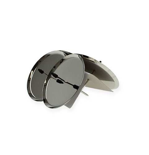 Product Candle Holder Silver Ø6cm 4 pcs
