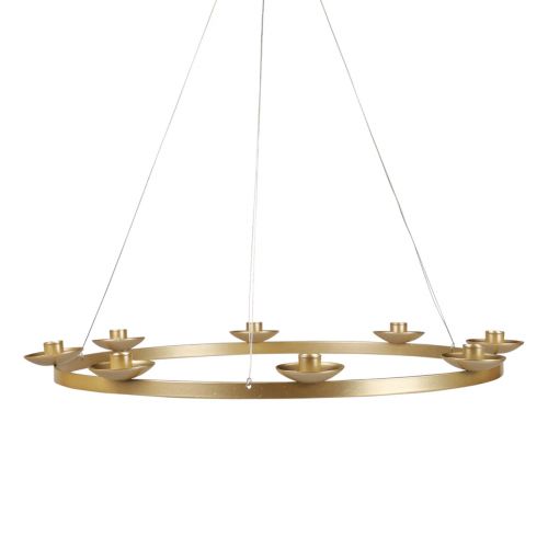Product Candlestick hanging hanging candlestick gold Ø34cm H45cm