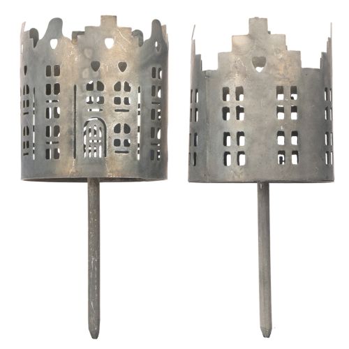 Set of 2 Metal Tealight