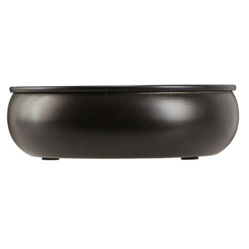 Product Candle bowl black candle holder with magnets Ø20cm