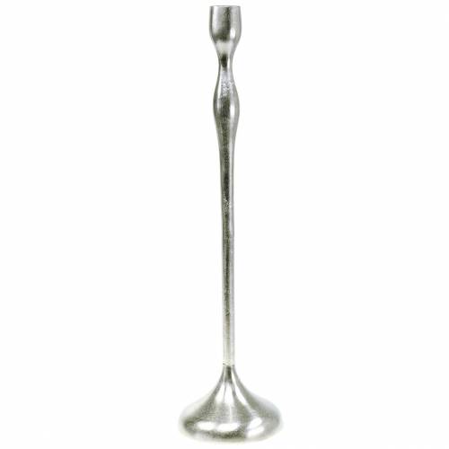 Floristik24 Candlestick antique silver H61cm