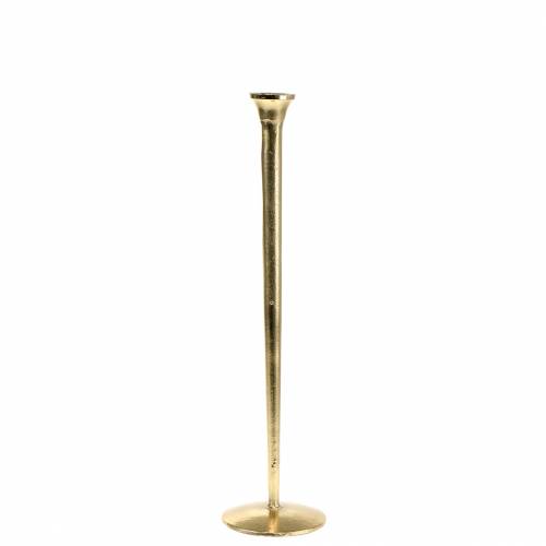 Floristik24 Candlestick antique gold Ø9.5cm H29.5cm