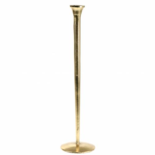 Floristik24 Candlestick Antique Gold Ø11,5cm H47cm