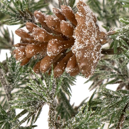 Artificial Christmas Garland with Pine Cones and Frosted Greenery – 185cm | Floristik24.co.uk