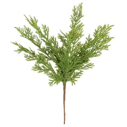 Artificial Pine Branches with Pinecones, 28cm, Set of 6 | Floristik24.co.uk