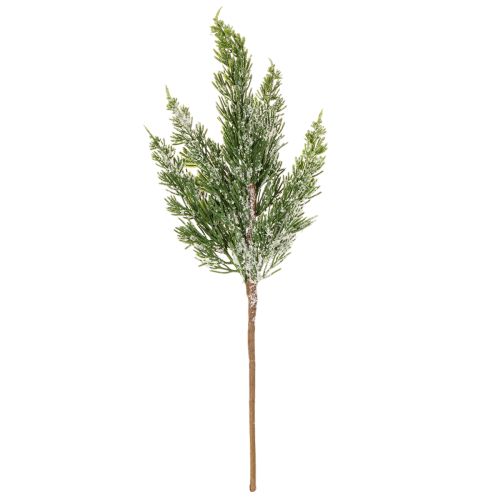 Artificial Snowy Pine Branch Set, 40cm, 3 Pieces | Floristik24.co.uk