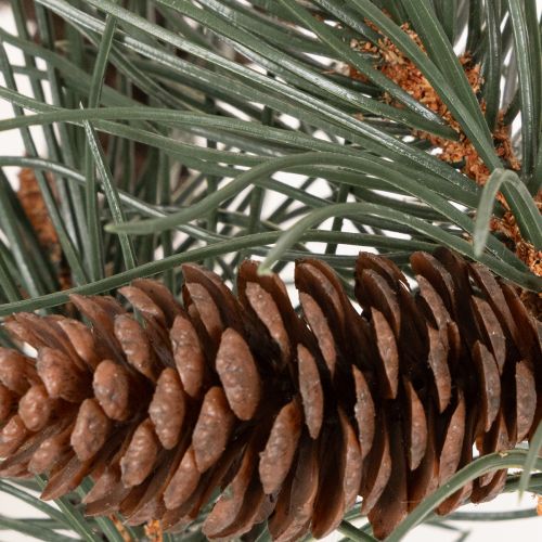 Artificial Pine Branch with Cones 93cm – Green | Floristik24.co.uk