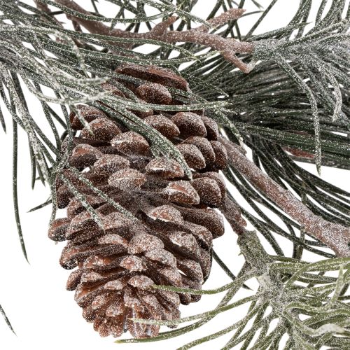 Artificial Pine Branch with Cones and Long Needles 105cm | Floristik24.co.uk