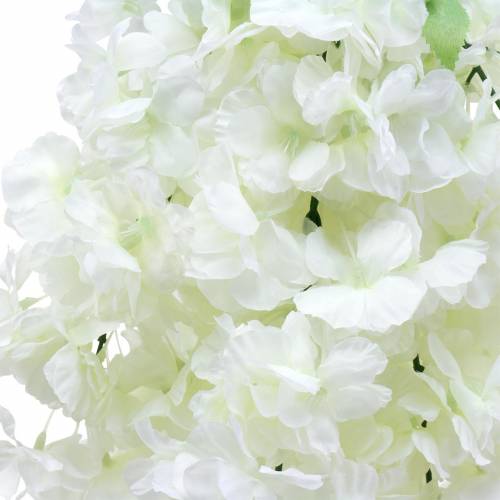 Product Cherry blossom branch with 5 branches white artificial 75cm