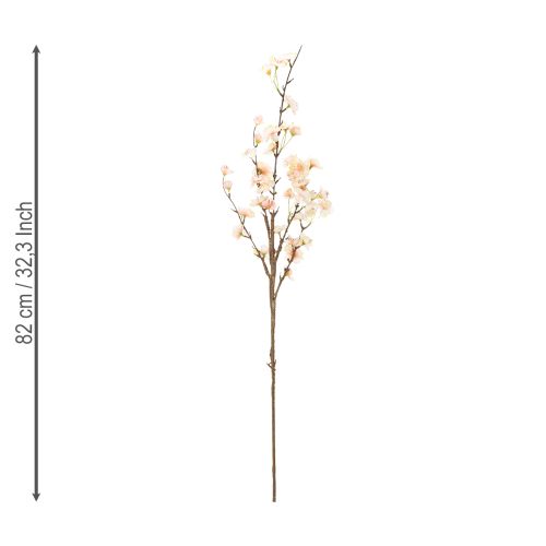 Product Decorative flowering branch with delicate cherry blossoms, 83cm, 3 pieces