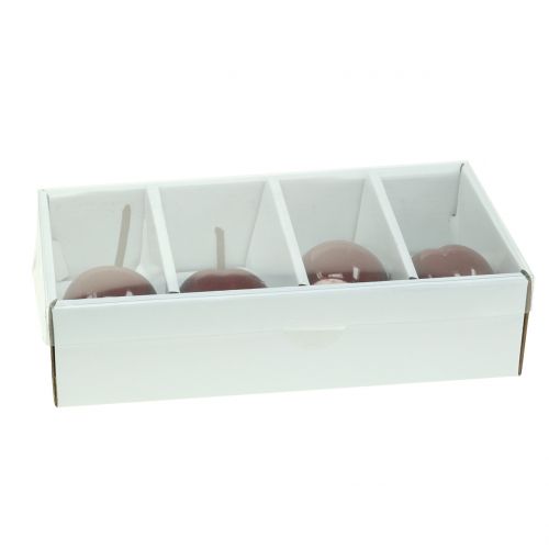 Floristik24 Cherry ceramic Ø5cm 4pcs