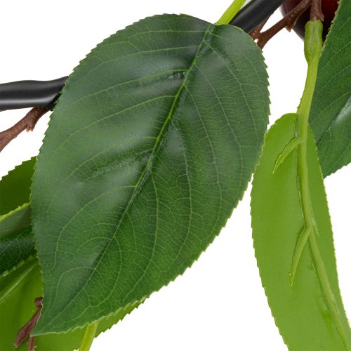 Product Artificial garland with cherries. Perfect for natural room decoration. Floral look. 160cm.