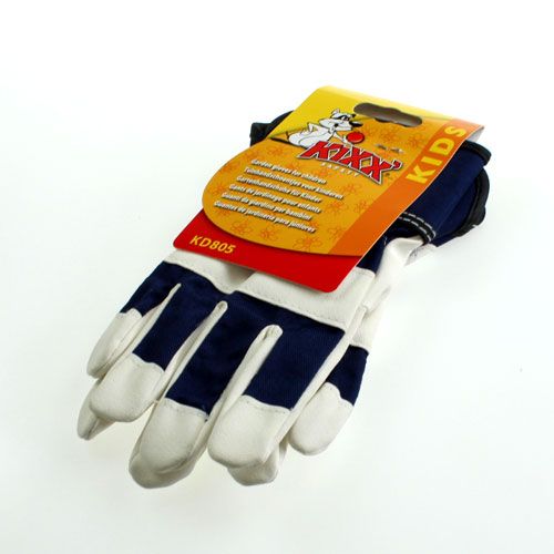 Product Kixx children's gloves size 6 blue, white