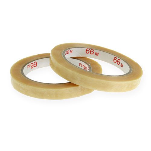 Adhesive tape 12mm x 66m PVC neutral 12pcs