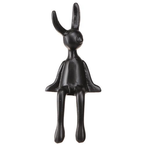 Product Small Easter Bunny Edge Stool Metal Black 9×9×21cm