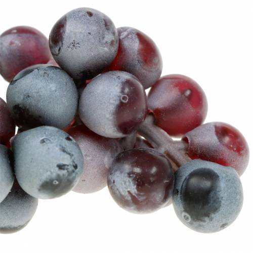 Floristik24 Artificial mini grapes Bordeaux 9cm