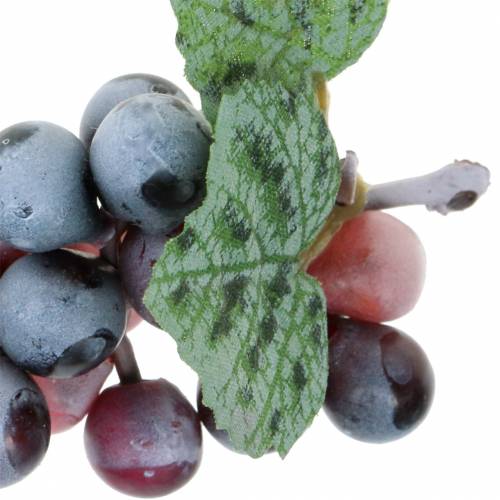 Floristik24 Artificial mini grapes Bordeaux 9cm