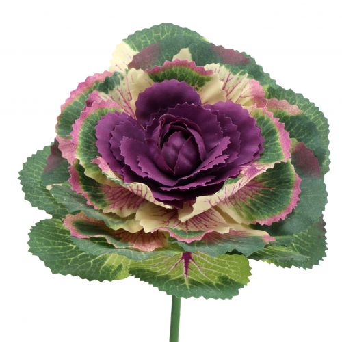 Product Artificial cabbage purple, green 25cm 6pcs