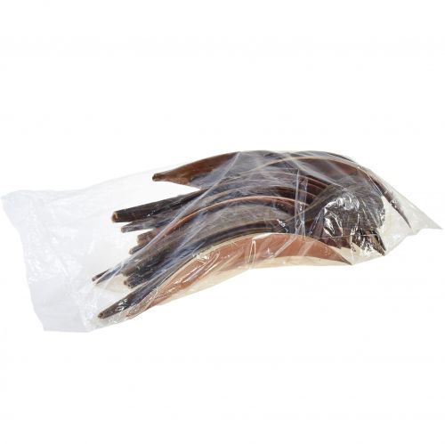 Product Coconut shells coconut leaves natural dried 22cm - 42cm 25 pcs