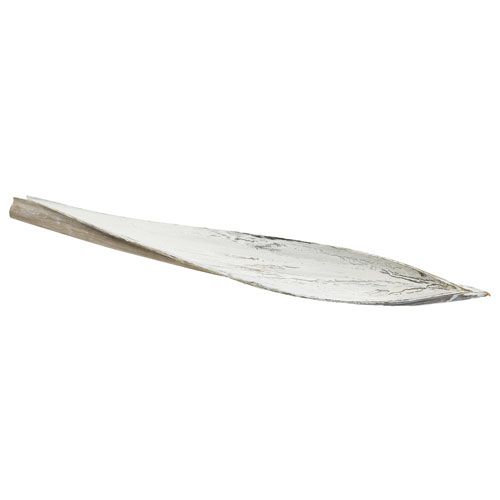 Product Coconut shell coconut leaf washed white 60cm