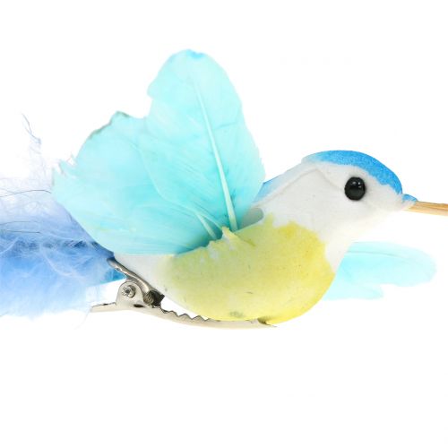 Floristik24 Kolibri assortment on the clip 17cm 12pcs
