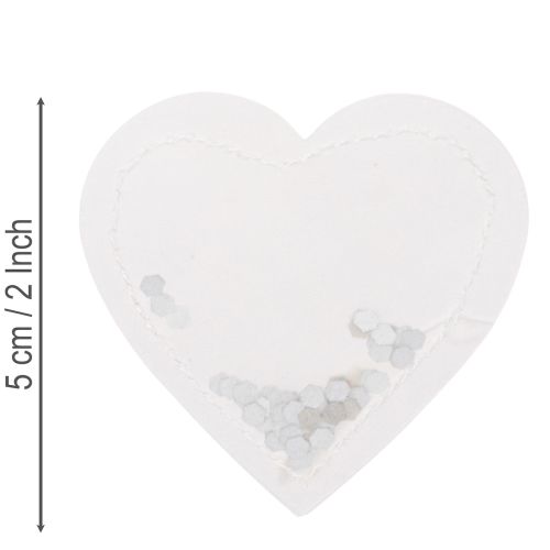 Confetti heart 5cm 24 pcs | Floristik24.co.uk