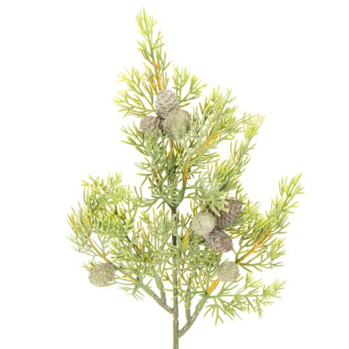 Artificial Conifer Branch with Pine Cones for Decorations 39cm Set of 4 buy online | Floristik24.co.uk
