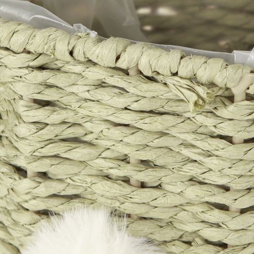 Product Cute Easter bunny-shaped planter basket for festive indoor decoration, 32cm