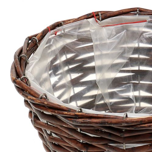 Product Round basket for planting nature Ø25cm