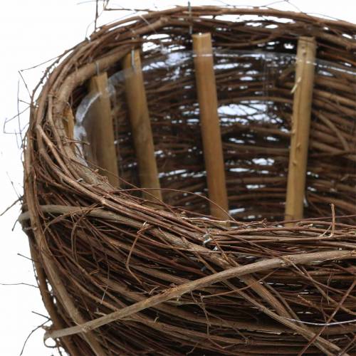 Product Plant pot willow natural colors Ø26 / 20cm H20 / 16cm set of 2