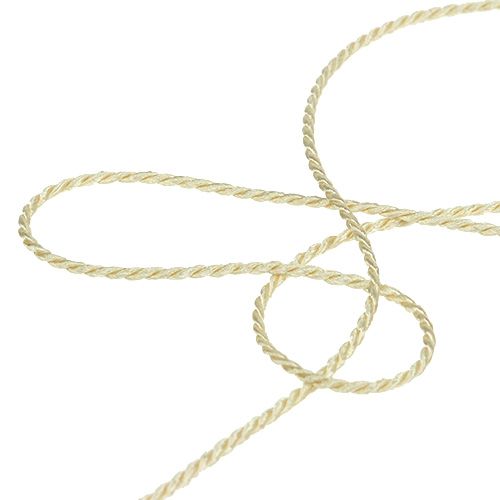 Floristik24 Cord Cream 2mm 50m
