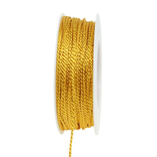 Floristik24 Cord Yellow 2mm 50m