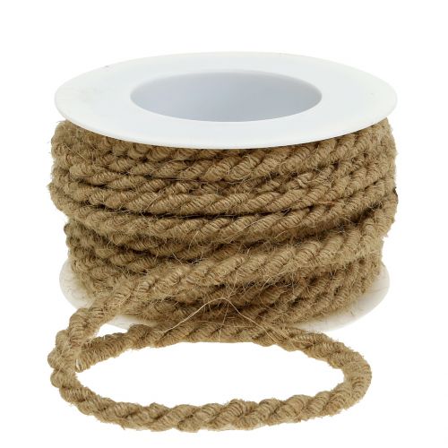 Floristik24 Cord jute natural Ø6mm 9m