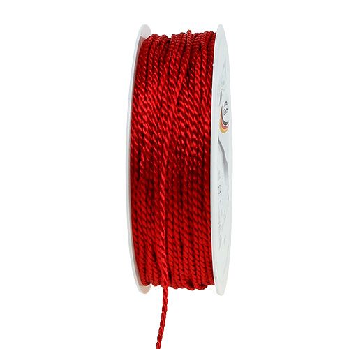 Floristik24 Cord Red 2mm 50m