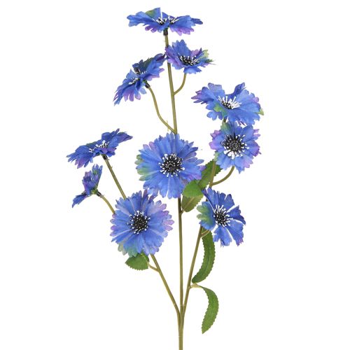 Floristik24 Cornflower Artificial Meadow Flowers in Blue 55cm 6pcs